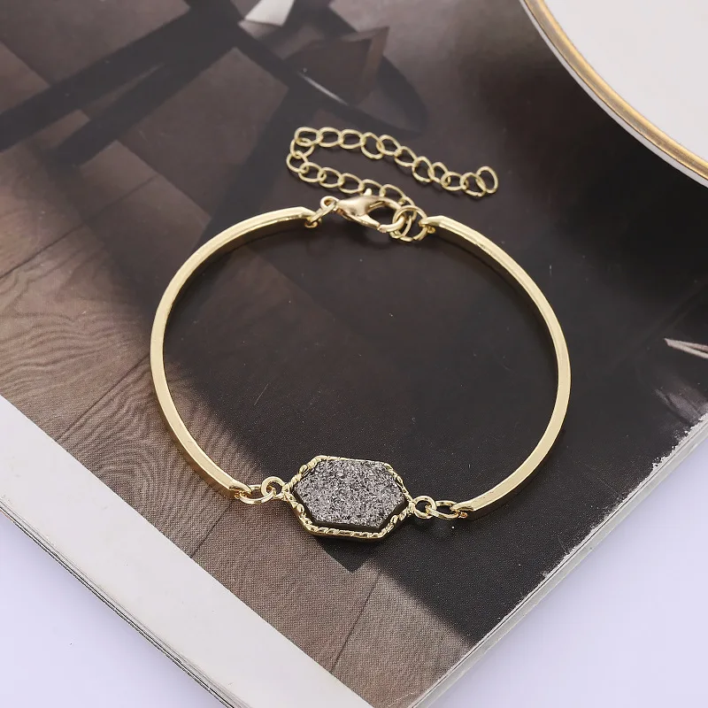 

Bracelet for Women Bangles Women's Hand Decoration Rigid Bangle Wire Korean Gifts Luxury Girlfriends Accessories for Jewelry