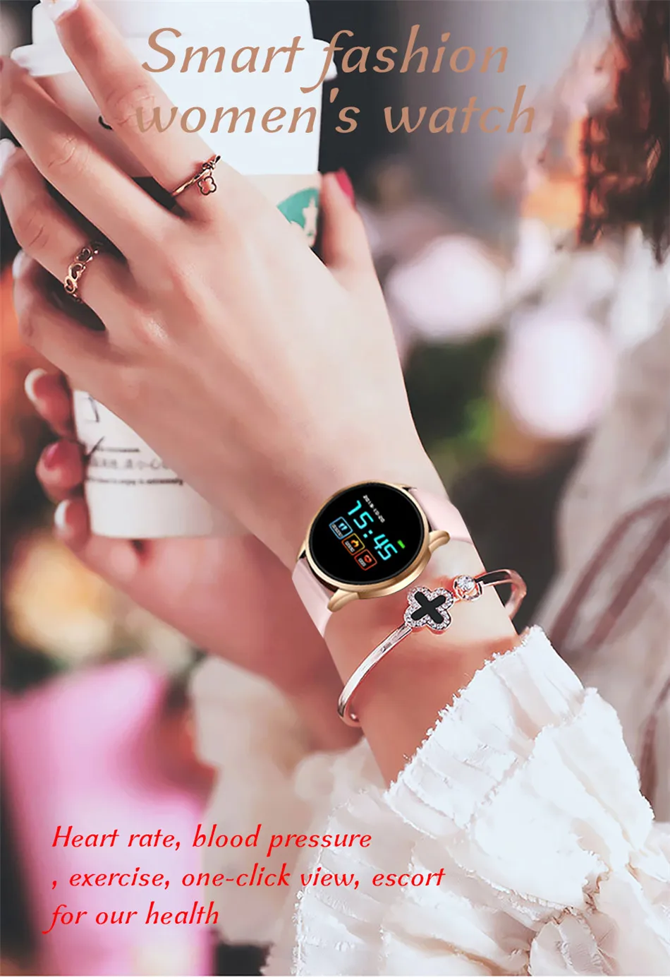 LIGE fitness tracker smart watch Waterproof Sport For IOS Android phone Smartwatch Heart Rate Monitor Blood Pressure Functions