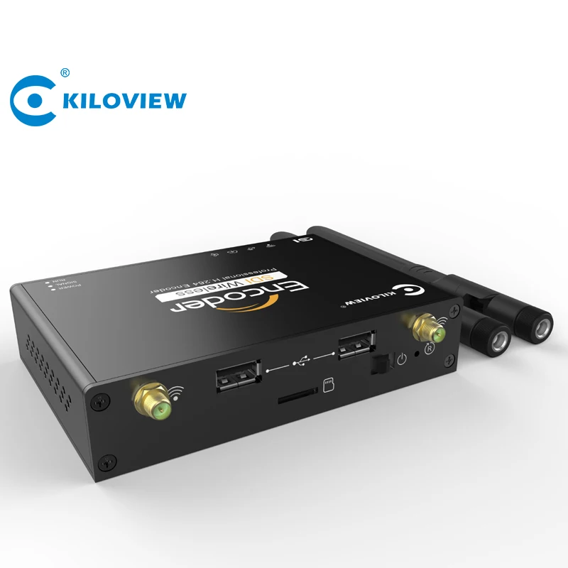 

Kiloview Wifi 4G LTE H.264 HD SDI to IP 1080P Live Streaming Video Encoder