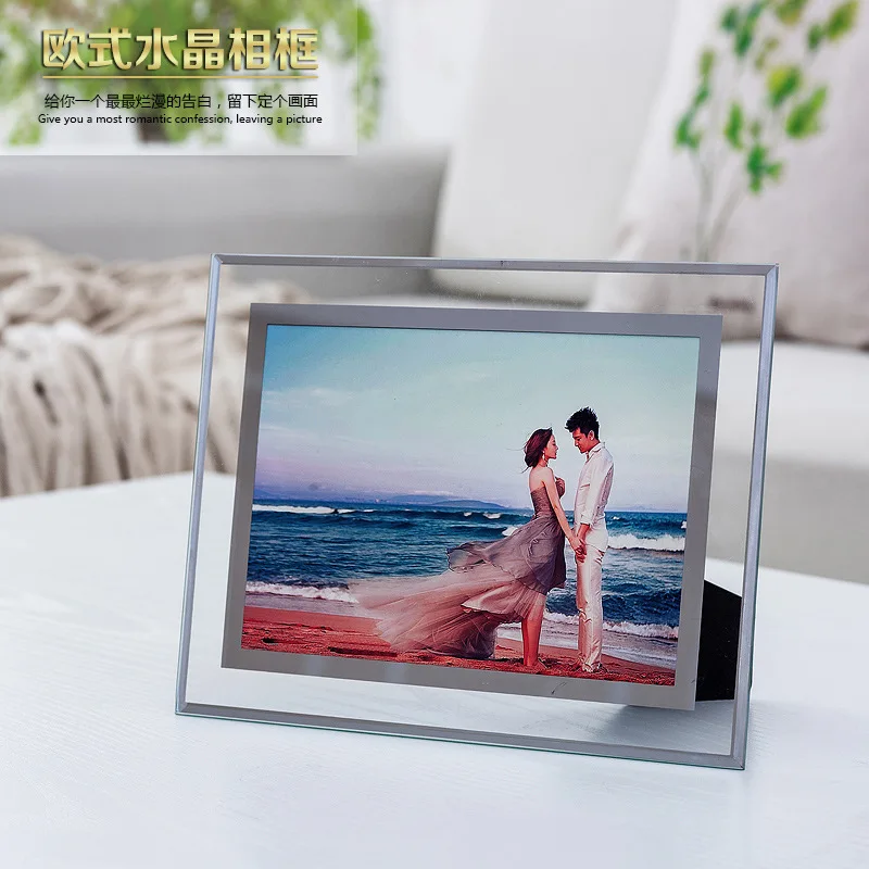 

Desk Luxury Photo Frame Clip Table Display Family Holder Photo Frames For Picture Porta Retratos Para Foto Picture Frames BW50XK