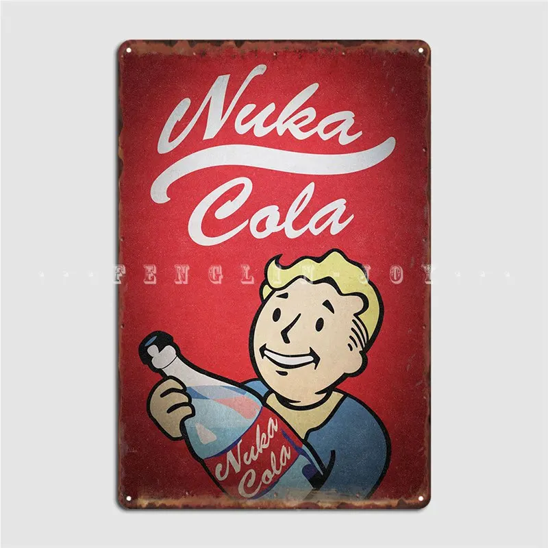 

Vault Boy Ad Metal Sign Wall Pub Living Room Personalized Poster Tin Sign Poster