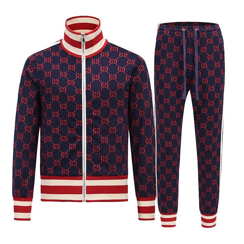 

2021 men sets leisure two piece set sweat pants and hoodies spring