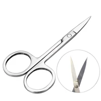 stainless steel small nail tools eyebrow nose hair scissors cut manicure facial trimming tweezer makeup beauty tool