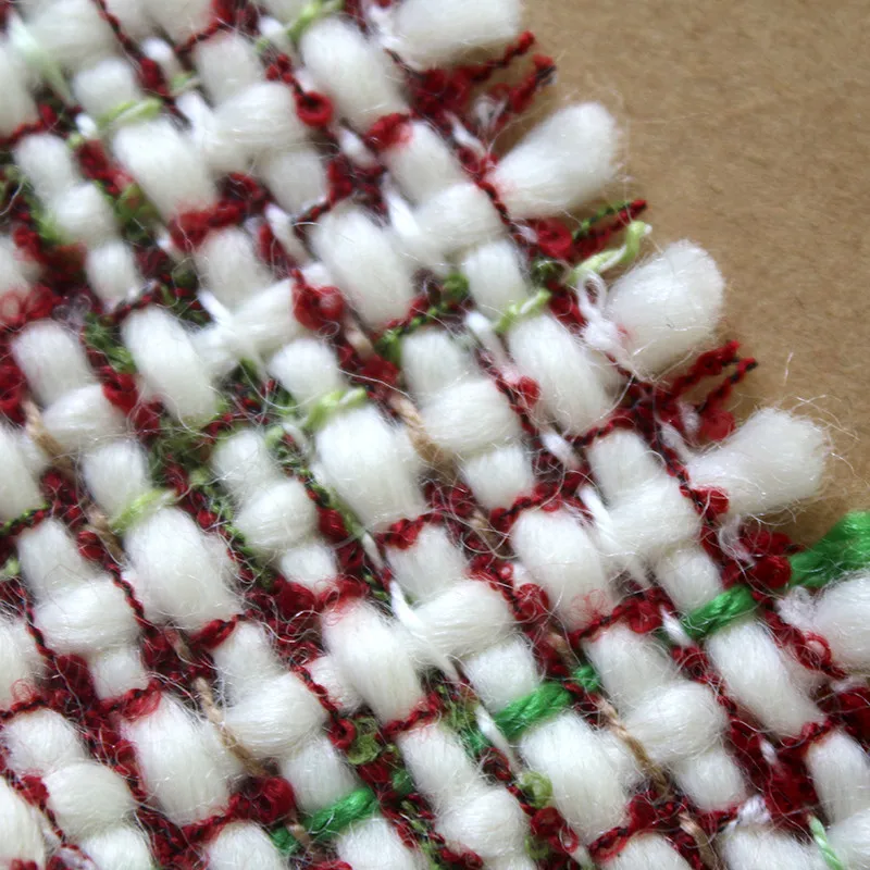 90x140 см/шт. шерстяная ткань сочетающаяся с цветом вязаная контрастная текстура