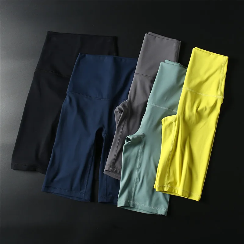 Мягкие женские спортивные шорты для бега с высокой талией леггинсы тренировок