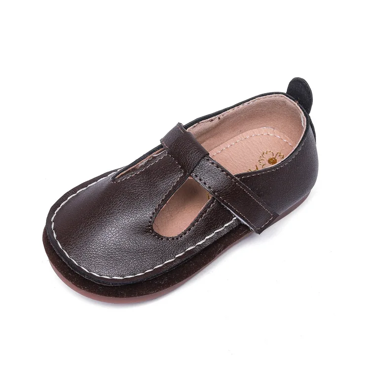 

Girls Leather Shoes 2021 Spring and Autumn Children's Shoes Girls Baby Princess College Style Casual Soft Sole All-match Shoes