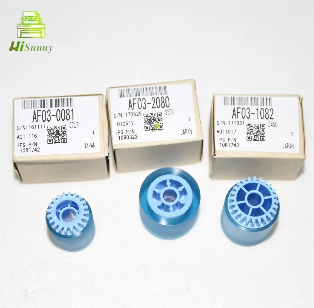 10 комплектов AF032080 AF030081 AF031082 для Ricoh Aficio 1075 2075 8000 7500 6001 9001 ролик Набор AF03 2080 0081