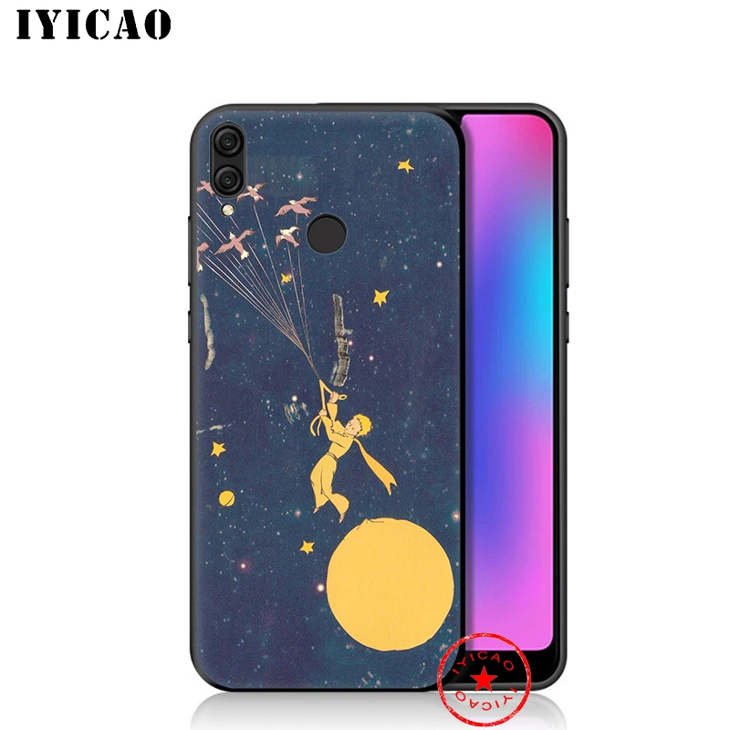 Мягкий чехол IYICAO Маленький принц для Huawei Honor 20 10 9X 9 8C 8X 8 7X 7C 7A 6A Nova 5i 4 3i 2 2i Lite Pro View Note