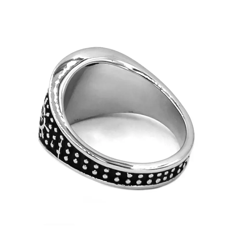 Оптовая торговля Парусный руль якорь байкерское кольцо ювелирные изделия из