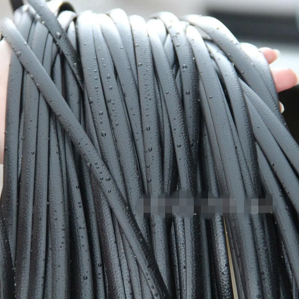 

500G black imitation flat synthetic rattan weaving material plastic rattan for knit and repair chair table,storage basket,ect