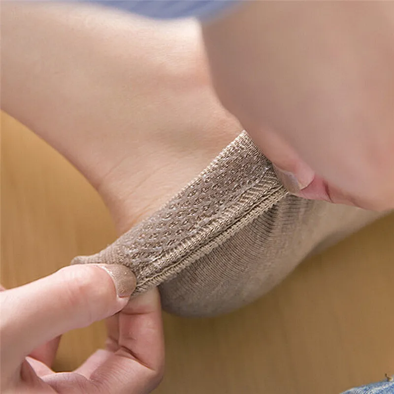 

1Pairs Cotton Women Soft Socks Low Cut Ankle Socks Thin Boat Sock Female Blends Ladies Socks Summer