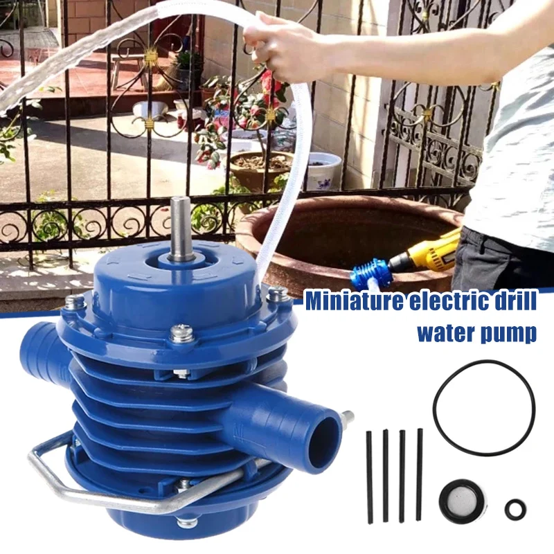 

Heavy Duty Self-Priming Hand Electric Drill Water Pumps Home Garden Centrifugal Small Water Pumps DTT88
