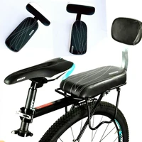 bicycle back seat bicycle child seat cover bike rack rest cushion with back saddle cycle accessories parts bicicleta pu leather