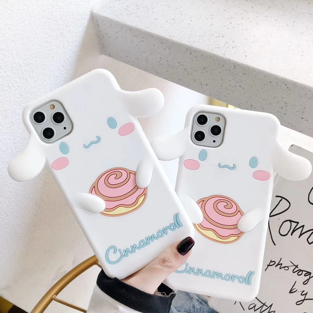 Креативный 3D мультяшный милый чехол для телефона с собакой для iphone 11 Pro Max XR XS 8 7 6 6S Plus чехол с кошкой и бородой мягкий резиновый Чехол