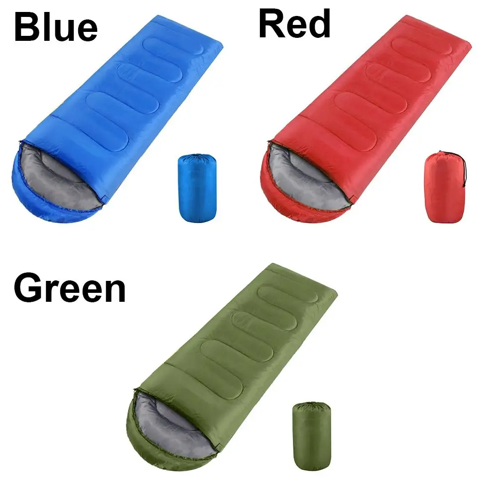 

4 Season Sleeping Bag Waterproof Camping Hiking Bags Single Zip Case