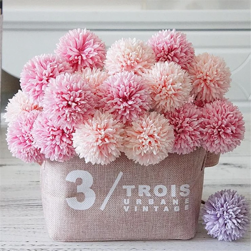 1 шт. искусственный цветок Одуванчик пластиковые настенные цветы украшения