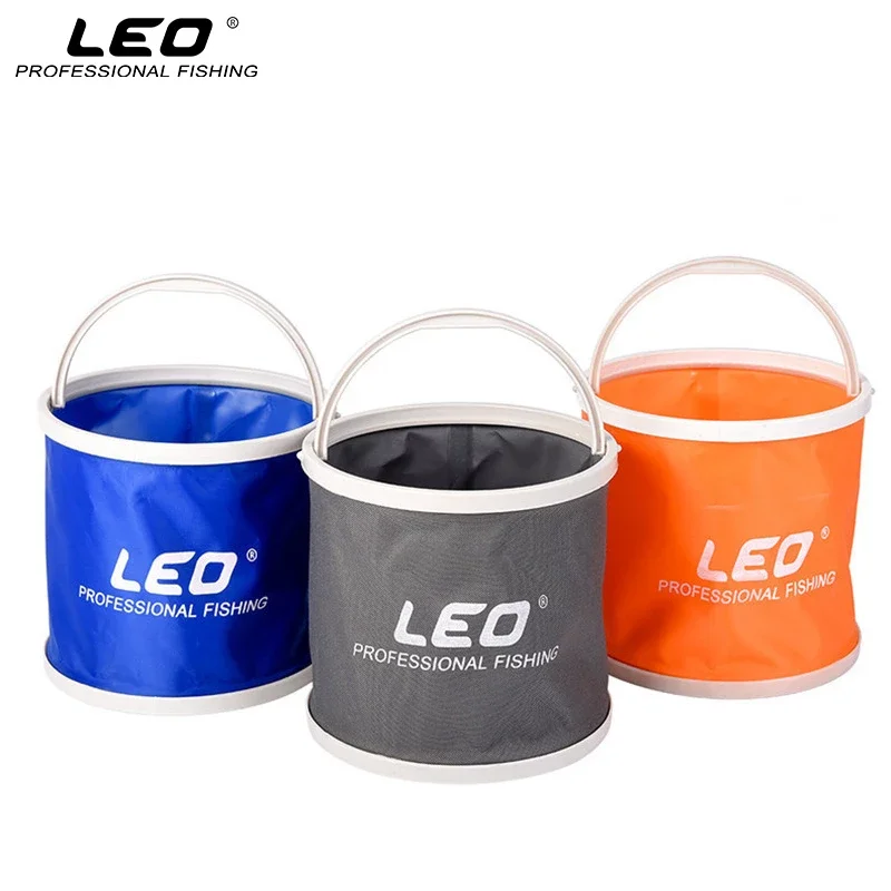 

Ведро для рыбалки на открытом воздухе, легкий холщовый складной мешок, портативное рыболовное ведро для кемпинга, походов, рыбалки, снасти, 3...