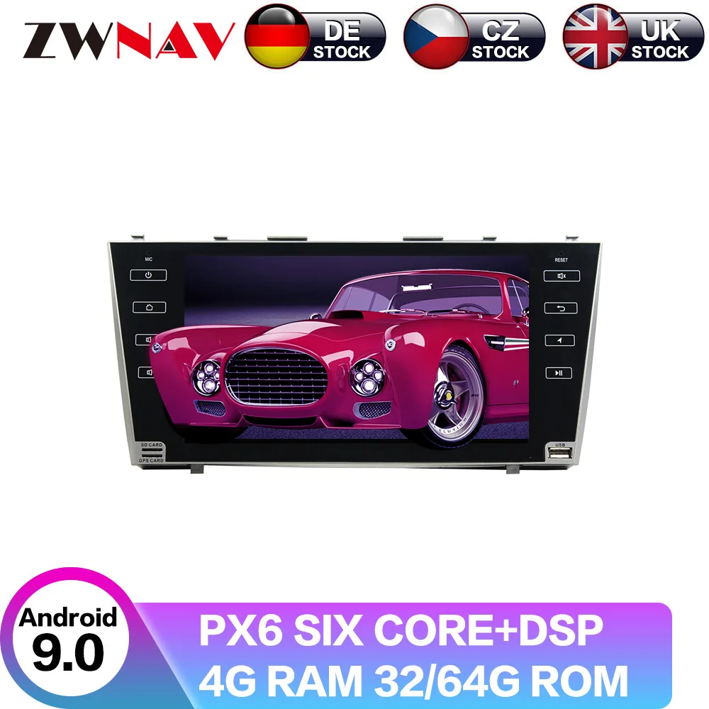 

Android 9 With DSP For Toyota CAMRY 2007-2011 Full Touch Scree Car radio video player Multimedia GPS navigation accessories Sed