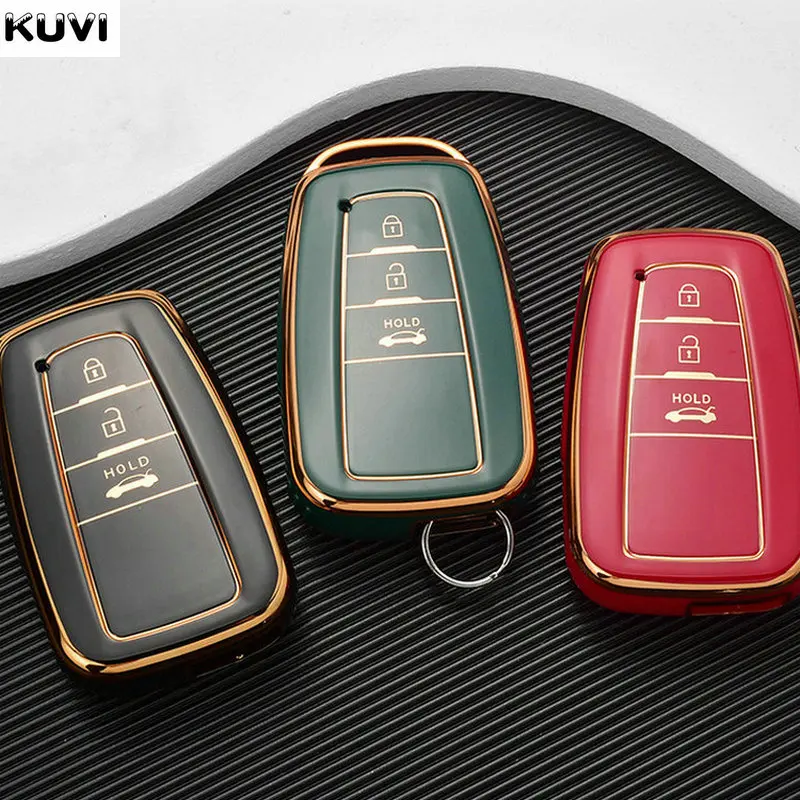 Модный чехол из ТПУ для автомобильного ключа с дистанционным управлением Toyota