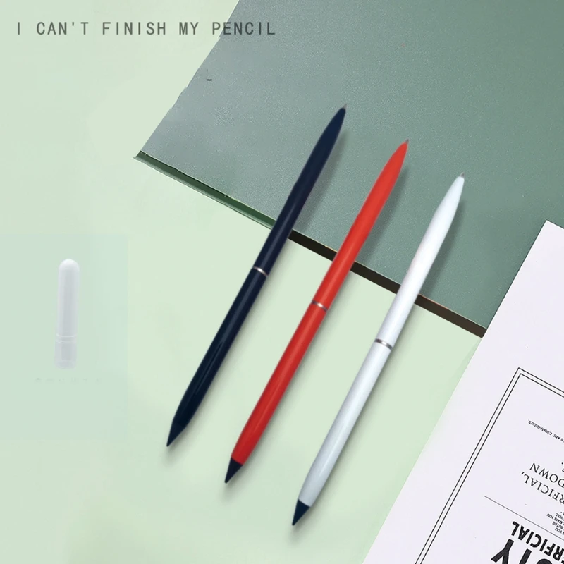 

B36C 2-in-1 Rotatable Metal Inkless Pen Ballpoint Pen with Pen Business Gift Pen