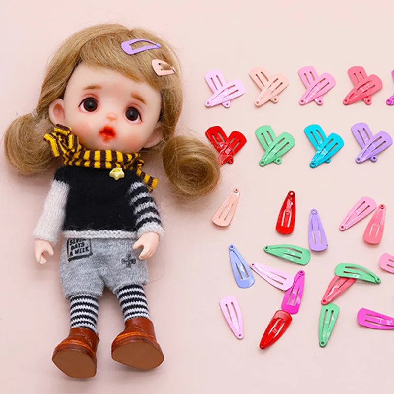 

10PCS/LOT OB11 Doll Accessories 1/6 1/12 Blyth Doll Clips Mini 2CM