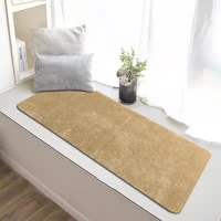 pure color carpet cashmere simple bay window bedroom bed hanging basket anti cooling ottoman balcony plush floor mat