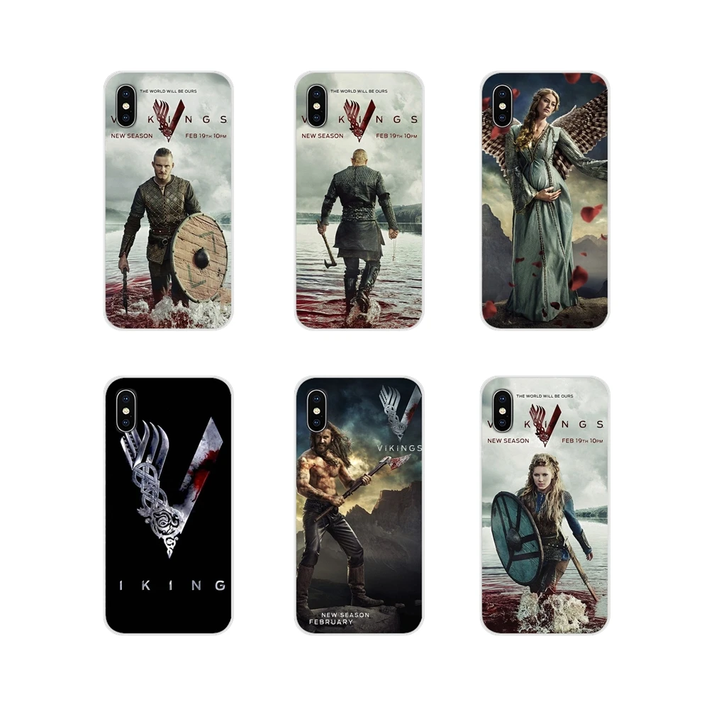 Аксессуары чехол для телефона Ragnar Lothbrok Vikings samsung A10 A30 A40 A50 A60 A70 Galaxy S2 Note 2 3 большое