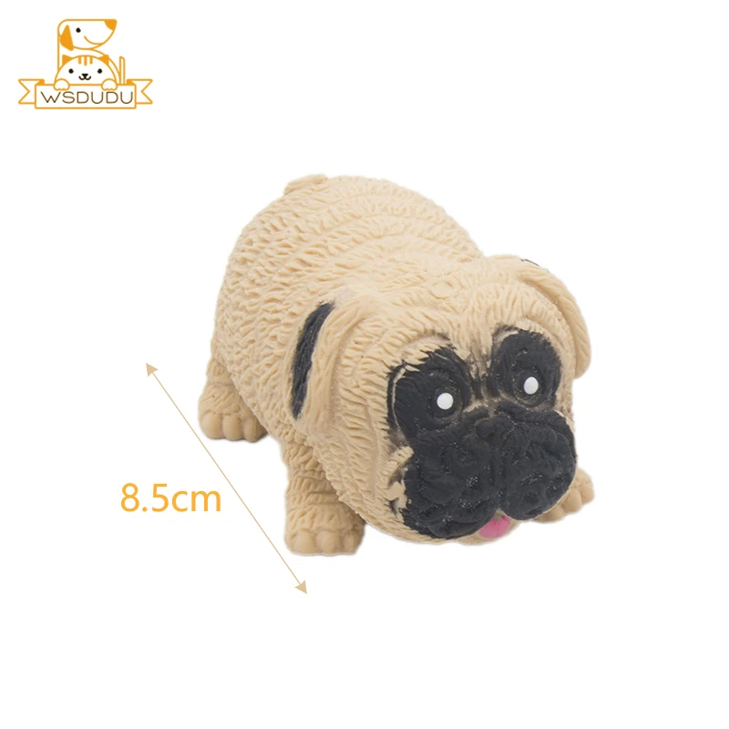Милые Мопсы мягкие сжимаемые игрушки Смешные Мультяшные Животные Собака