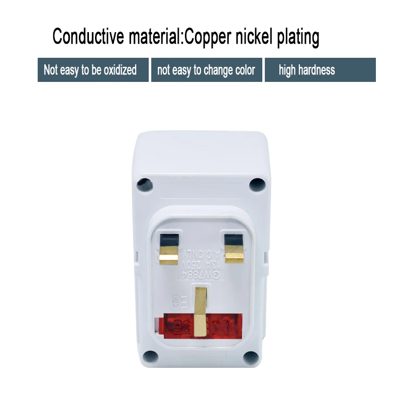 Розетка переходник 13 а 250 В стандарта Великобритании| |