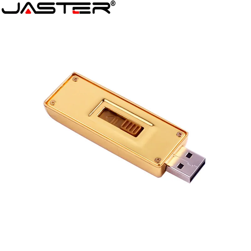 Корабль металла моделирование золотые слитки модель USB флеш накопитель Флеш