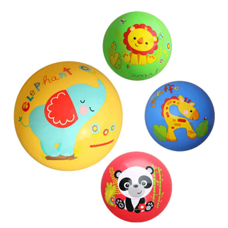 

Kids Soccer Ball Children Sports Ball Cartoon Design Toddlers Recreative Indoor Outdoor Ball for Kids Toddlers Girls Boys School