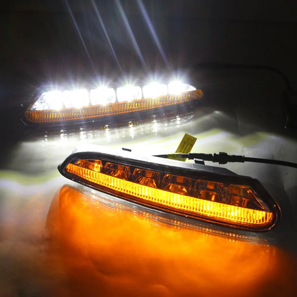 DRL для Buick Encore 2012 2013 2014 2015 Светодиодные Автомобильные дневные ходовые огни