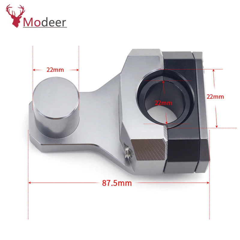 Удлиненный кронштейн на руль мотоцикла или велосипеда зажим адаптер для