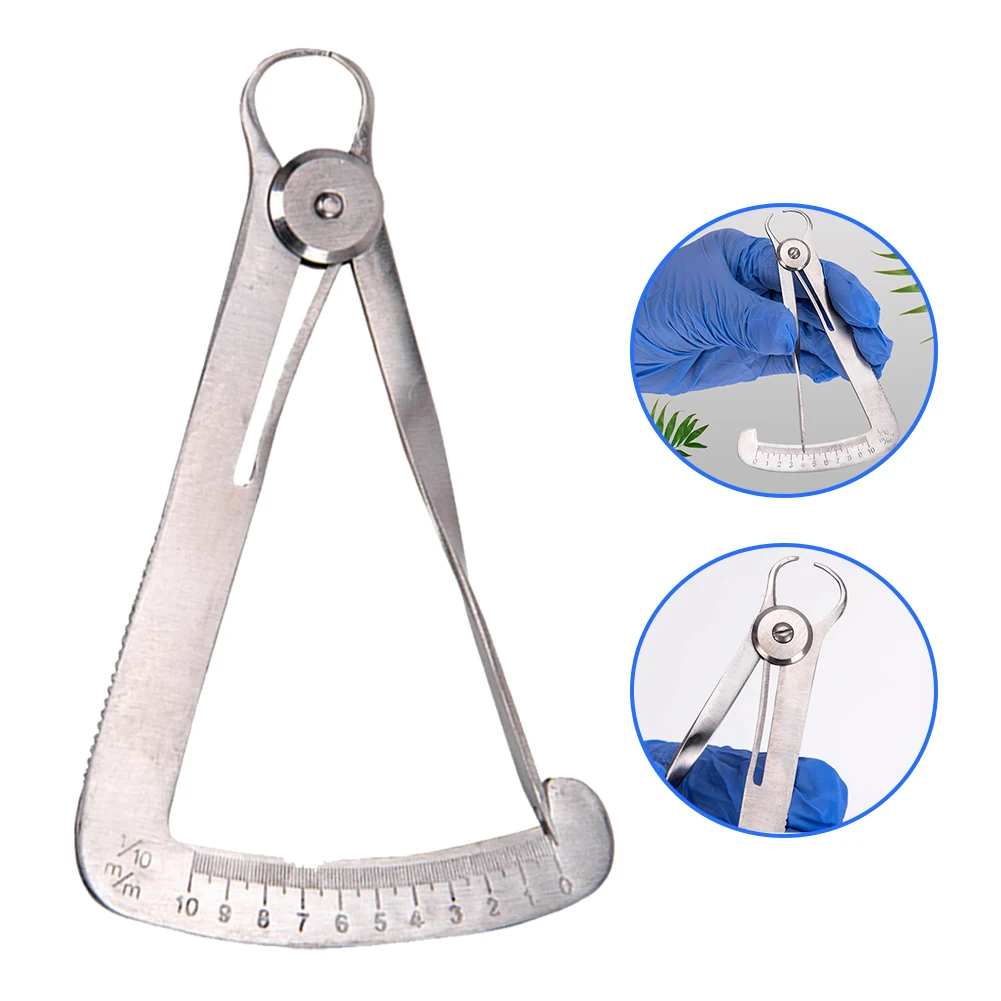 

Dental Gauge Caliper Dentist Tools Dental Caliper For Metal/Wax Dental Lab Tool Stainless Steel