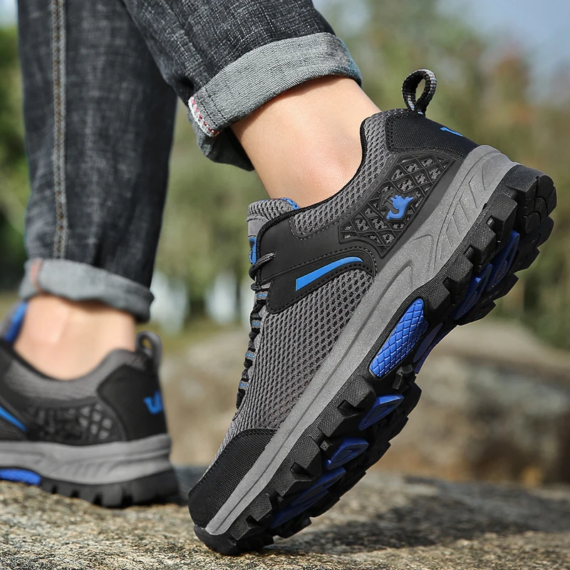 Мужские походные туфли повседневная обувь для скалолазания треккинга бега