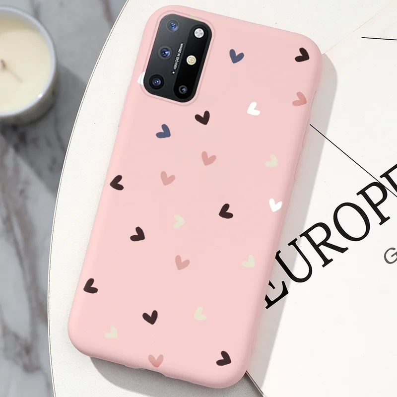 

Silicone Phone Case For OnePlus 8T 5G One Plus 8T Case Flame Cover For oneplus 8t 8T Beautiful Butterfly Capa 6.55"