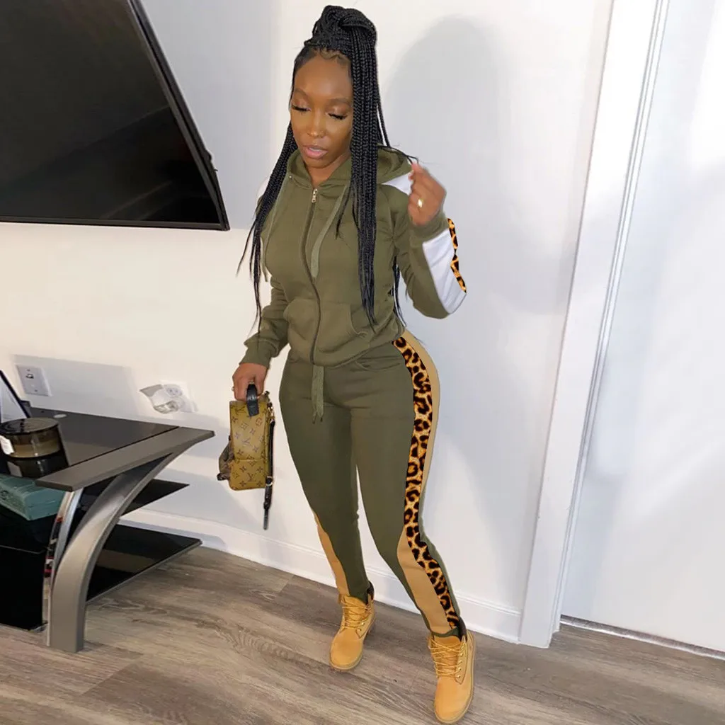 Женские спортивные костюмы комплект из 2 предметов новинка 2019 года брендовая