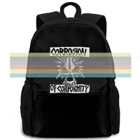 corrosion of conformity heavy metal band mike dean print women men backpack laptop travel school adult student