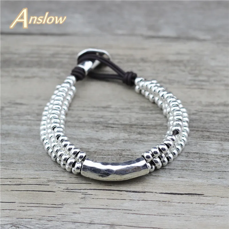 Женский браслет ручной работы Anslow модные ювелирные изделия подарок для подруги