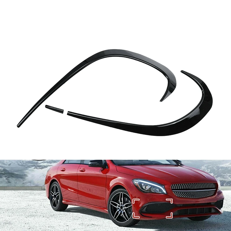 Разветвитель переднего бампера автомобиля спойлер для Mercedes Benz W117 CLA45