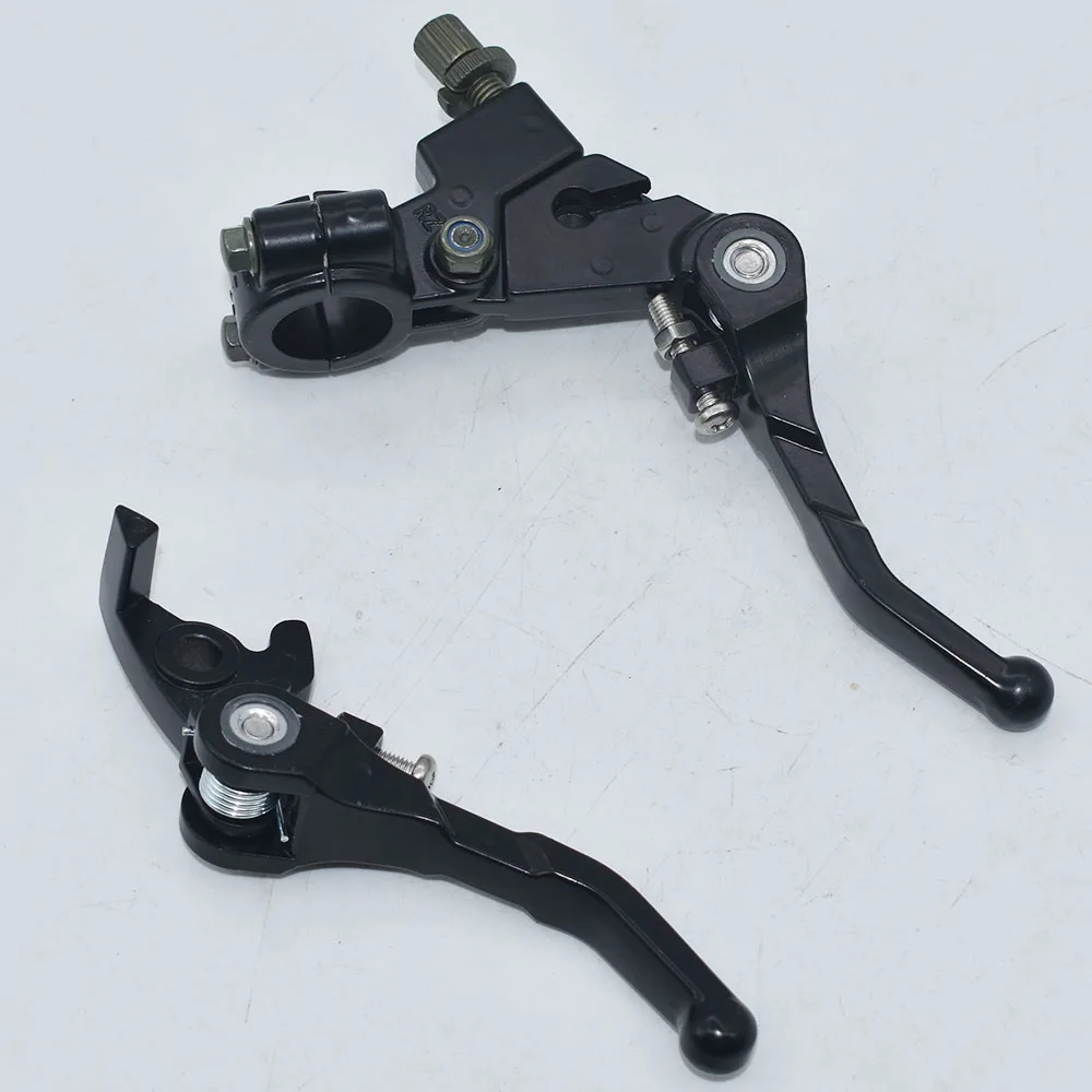 

Складной рычаг сцепления, комплект тормозных рычагов, подходит для CRF KLX Pit Pro Racing Xmotos BSE KAYO Pit Dirt Bikes, детали большинства алюминиевых сплавов