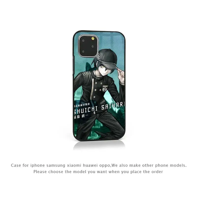 

danganronpa Phone Case for iPhone 7 8 11 12 Pro X XS Max XR Samsung A S 10 20 50 Plus pro funda
