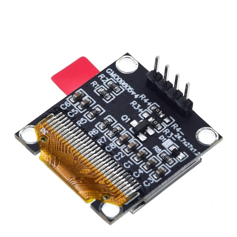 0,96 дюймовый OLED 4PIN 7PIN IIC Серийный белый дисплей модуль 128X64 IEC SSD1306 12864 плата с ЖК-экраном для Arduino