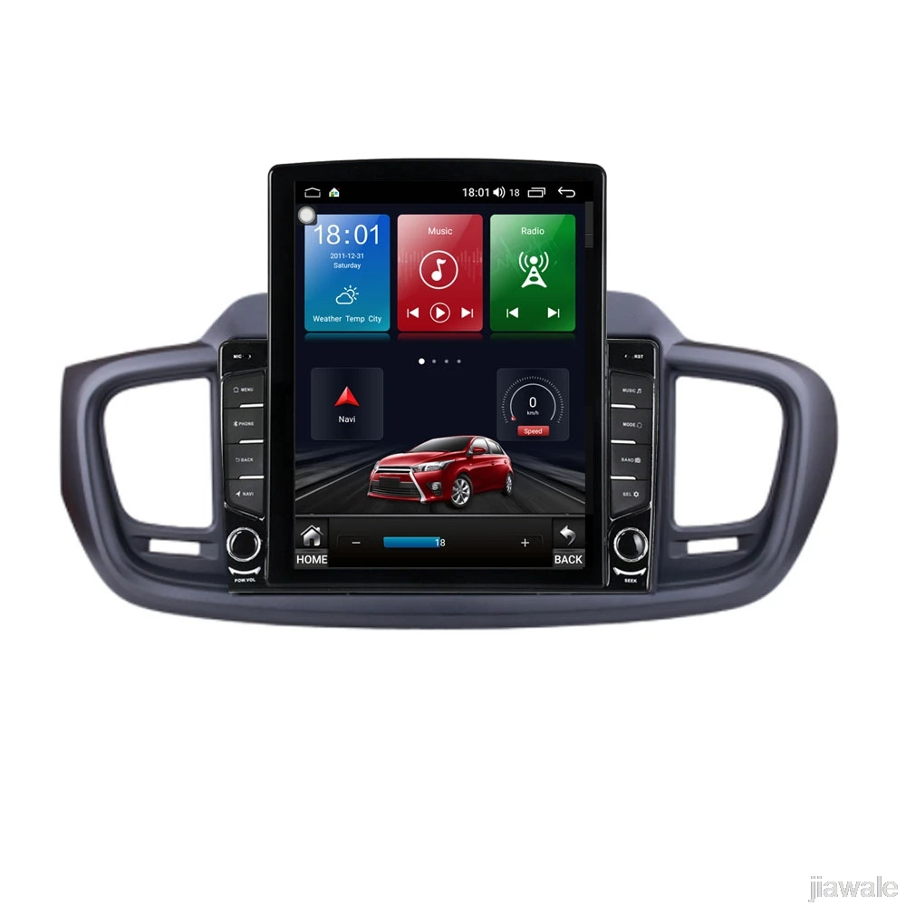 

9.7" octa-core tesla style vertical screen Android 10 Car GPS video Multimedia for Kia Sorento 2015-2016