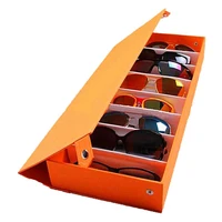50 hot sales%ef%bc%81%ef%bc%81%ef%bc%818 grid sunglass glasses storage case eyeglasses display glasswear box tidy tool