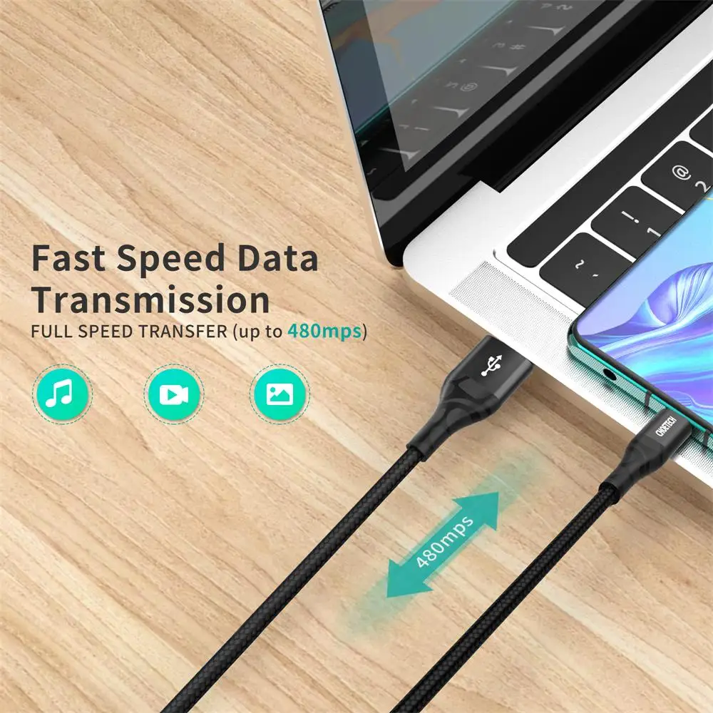 CHOETECH 3A USB Type C кабель для MEIZU PRO 6 быстрая зарядка Oneplus 5 Lumia 950 мобильный телефон