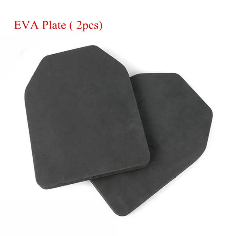 2 PCS EVA Plate JPC Военная уличная CS игра страйкбол Пейнтбол бронежилет тактический снаряжение военный армейский боевой жилет Molle Plate Carrier жилет - Цвет: 2 PCS EVA Plate