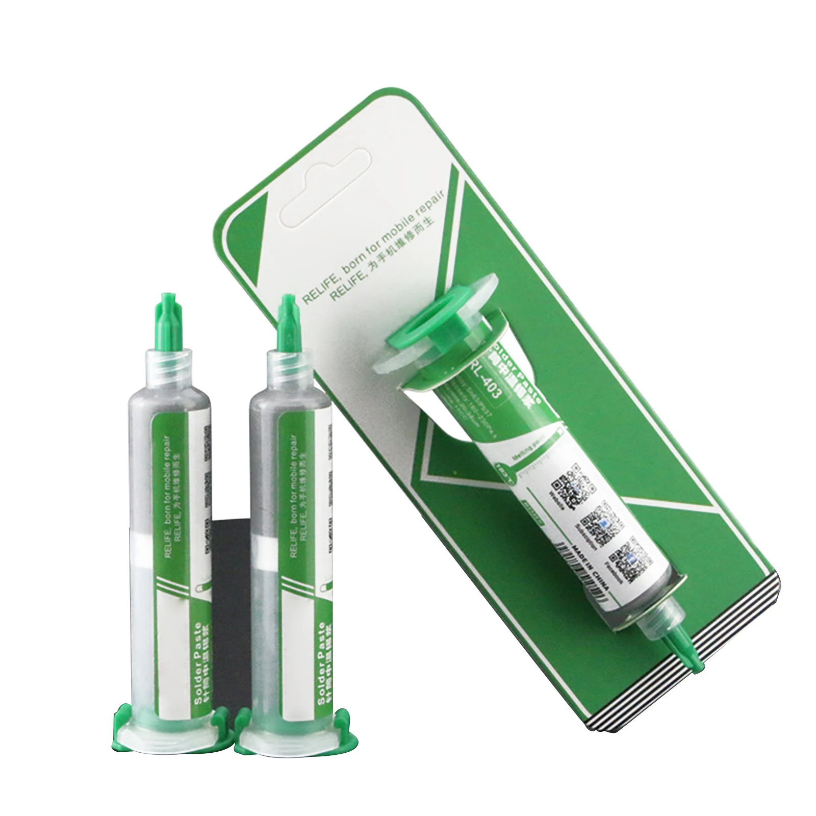 

35g Tin Repair Solder Paste Leaded Syringe Liquid Flux Melting Point Melting Point 183℃ Repair Stencil Welding Soldering Tools