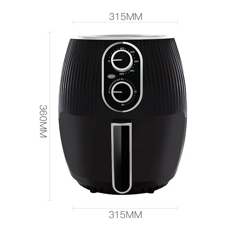 Фритюрница бытовая электрическая большая емкость без масла многофункциональная