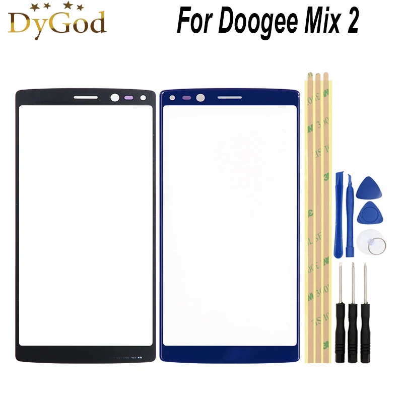 5 99 дюйма Для Doogee Mix 2 стеклянный датчик фронтальная внешняя линза дигитайзер